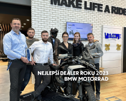 Jsme nejlepším dealerem BMW Motorrad 2023!